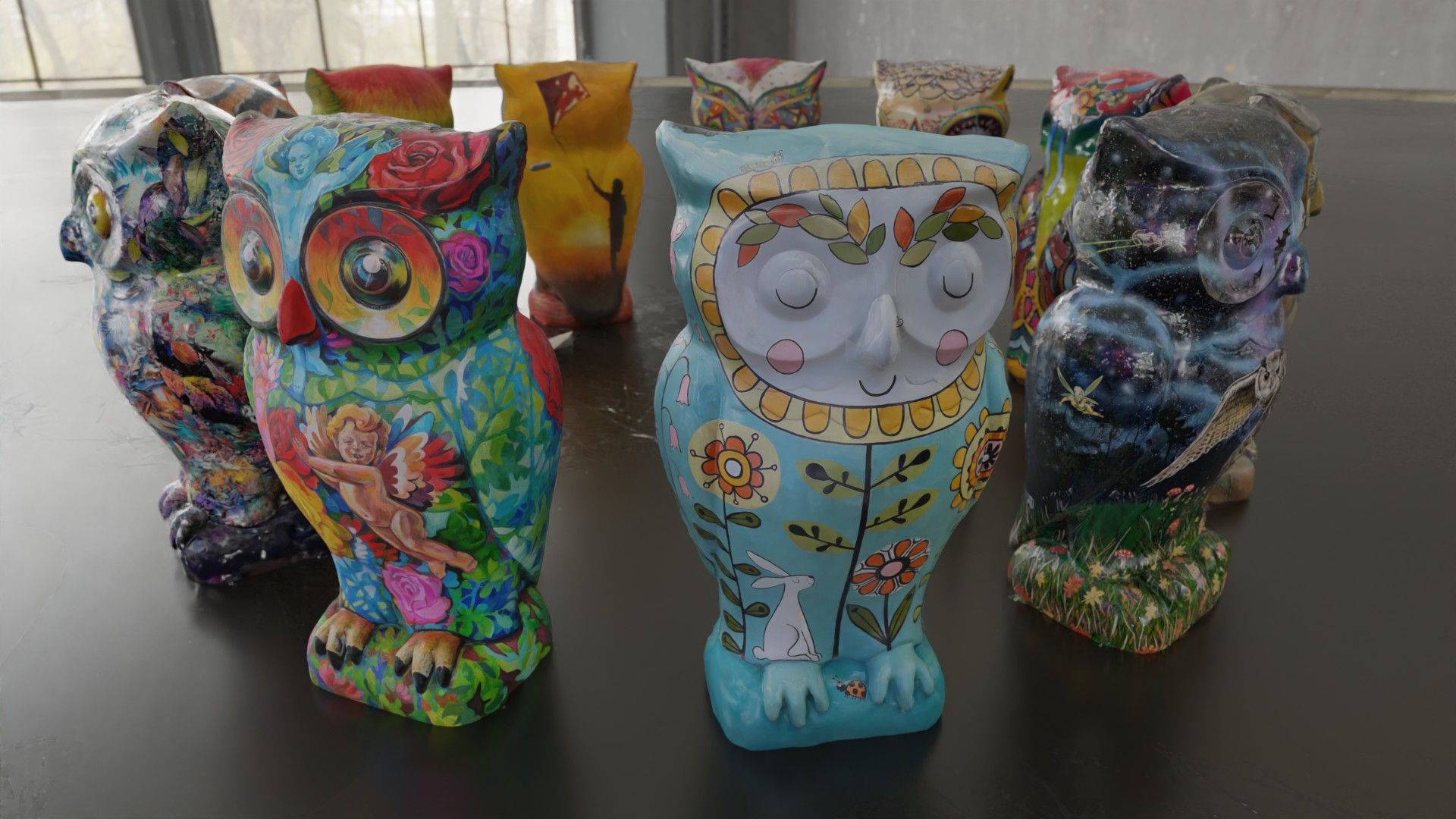 Big Hoot - 3D Scanned Art